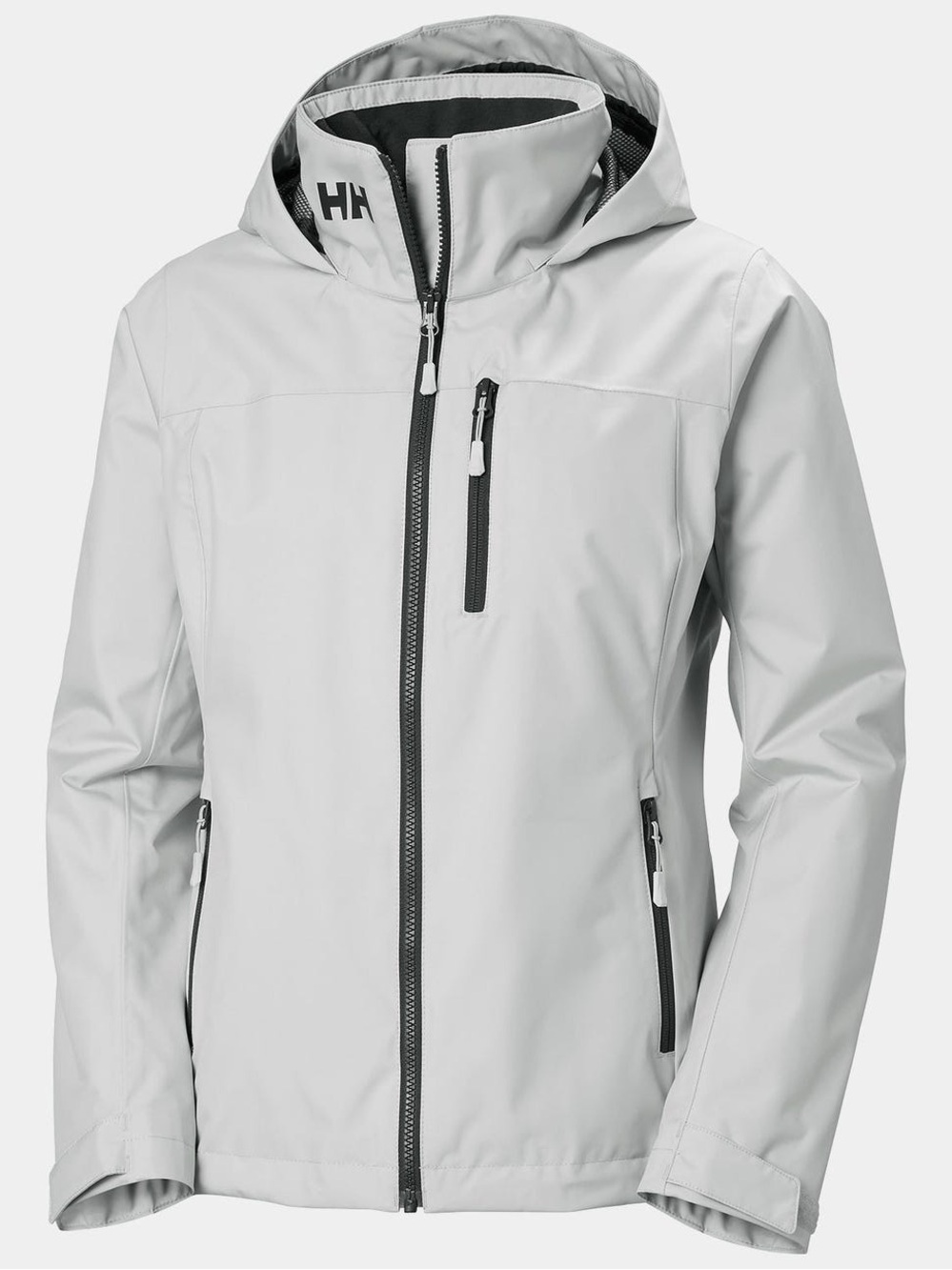 Helly Hansen Crew Hooded Midlayer Jacket 2.0 in Grey Fog